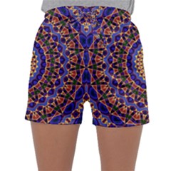 Mandala Kaleidoscope Background Sleepwear Shorts