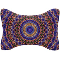 Mandala Kaleidoscope Background Seat Head Rest Cushion