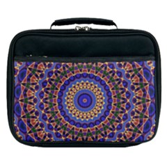 Mandala Kaleidoscope Background Lunch Bag