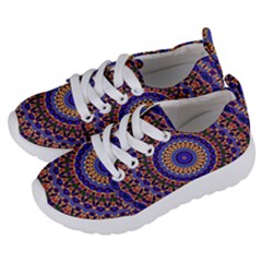 Mandala Kaleidoscope Background Kids  Lightweight Sports Shoes