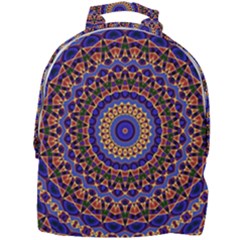 Mandala Kaleidoscope Background Mini Full Print Backpack