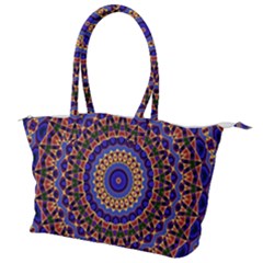 Mandala Kaleidoscope Background Canvas Shoulder Bag