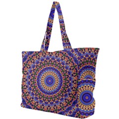 Mandala Kaleidoscope Background Simple Shoulder Bag