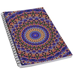 Mandala Kaleidoscope Background 5.5  x 8.5  Notebook