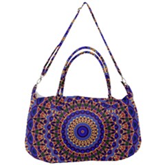 Mandala Kaleidoscope Background Removal Strap Handbag