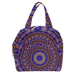 Mandala Kaleidoscope Background Boxy Hand Bag