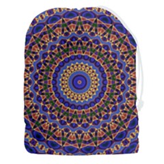 Mandala Kaleidoscope Background Drawstring Pouch (3XL)