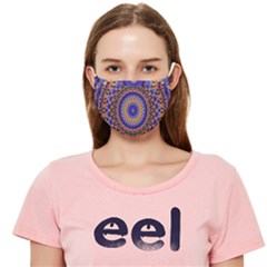 Mandala Kaleidoscope Background Cloth Face Mask (Adult)