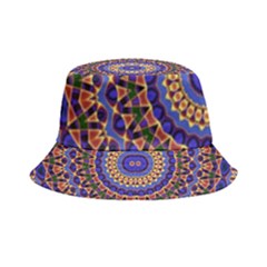 Mandala Kaleidoscope Background Inside Out Bucket Hat