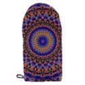 Mandala Kaleidoscope Background Microwave Oven Glove View2