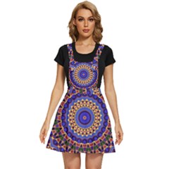 Mandala Kaleidoscope Background Apron Dress