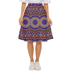 Mandala Kaleidoscope Background Classic Short Skirt