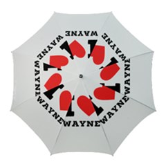 I Love Wayne Golf Umbrellas