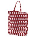 Ladybug Vector Geometric Tile Pattern Giant Grocery Tote View1