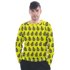 Ladybug Vector Geometric Tile Pattern Men s Long Sleeve Raglan Tee