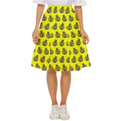 Ladybug Vector Geometric Tile Pattern Classic Short Skirt