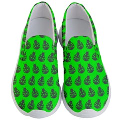 Ladybug Vector Geometric Tile Pattern Men s Lightweight Slip Ons by GardenOfOphir