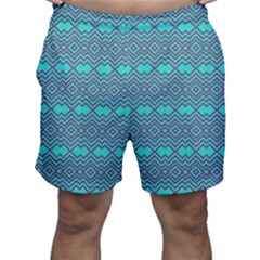 Chevron Zigzag Pattern Men s Shorts