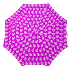 Ladybug Vector Geometric Tile Pattern Straight Umbrellas by GardenOfOphir