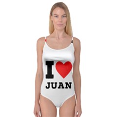 I Love Juan Camisole Leotard  by ilovewhateva