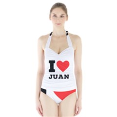 I Love Juan Halter Swimsuit by ilovewhateva