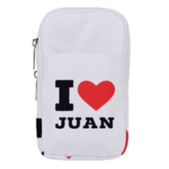 I Love Juan Waist Pouch (small) by ilovewhateva