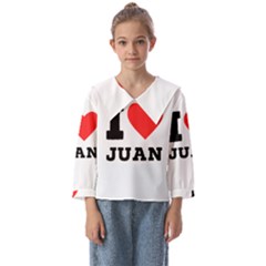 I Love Juan Kids  Sailor Shirt by ilovewhateva