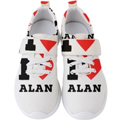 I Love Alan Men s Velcro Strap Shoes by ilovewhateva