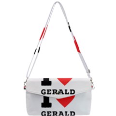 I Love Gerald Removable Strap Clutch Bag