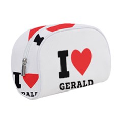 I Love Gerald Make Up Case (small) by ilovewhateva