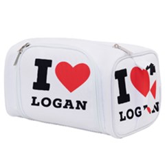 I Love Logan Toiletries Pouch by ilovewhateva