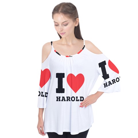 I Love Harold Flutter Tees by ilovewhateva