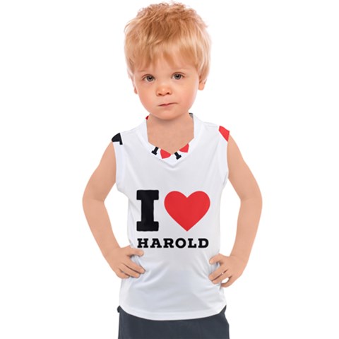 I Love Harold Kids  Sport Tank Top by ilovewhateva