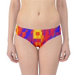 Geometric Pattern Fluorescent Colorful Hipster Bikini Bottoms by Jancukart