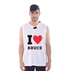 I Love Bruce Men s Basketball Tank Top by ilovewhateva