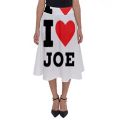 I Love Joe Perfect Length Midi Skirt by ilovewhateva