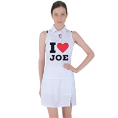 I Love Joe Women s Sleeveless Polo Tee by ilovewhateva