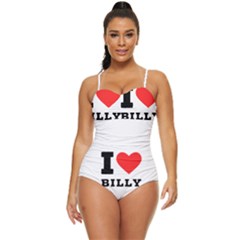 I Love Billy Retro Full Coverage Swimsuit by ilovewhateva