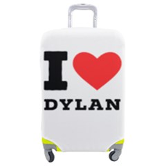 I Love Dylan  Luggage Cover (medium) by ilovewhateva