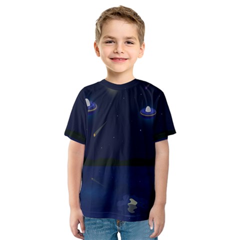 Alien Navi Kids  Sport Mesh Tee by nateshop