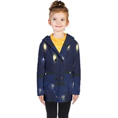Alien Navi Kids  Double Breasted Button Coat by nateshop