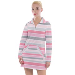 Background-01 Women s Long Sleeve Casual Dress