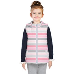 Background-01 Kids  Hooded Puffer Vest by nateshop