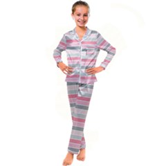 Background-01 Kid s Satin Long Sleeve Pajamas Set by nateshop