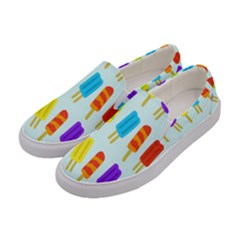 Background-29 Women s Canvas Slip Ons by nateshop