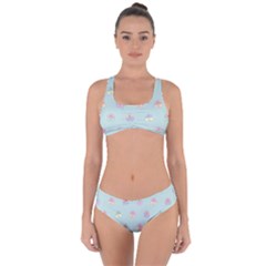 Butterfly-15 Criss Cross Bikini Set by nateshop