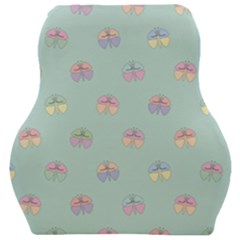 Butterfly-15 Car Seat Velour Cushion  by nateshop