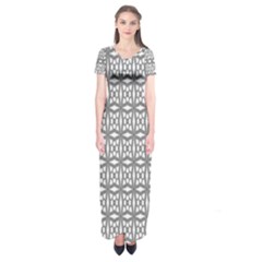 Celtic-knot 01 Short Sleeve Maxi Dress by nateshop