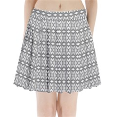 Celtic-knot 01 Pleated Mini Skirt