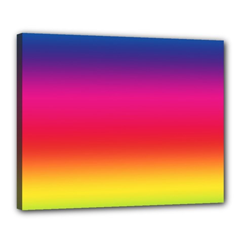 Spectrum Canvas 20  X 16  (stretched) by nateshop
